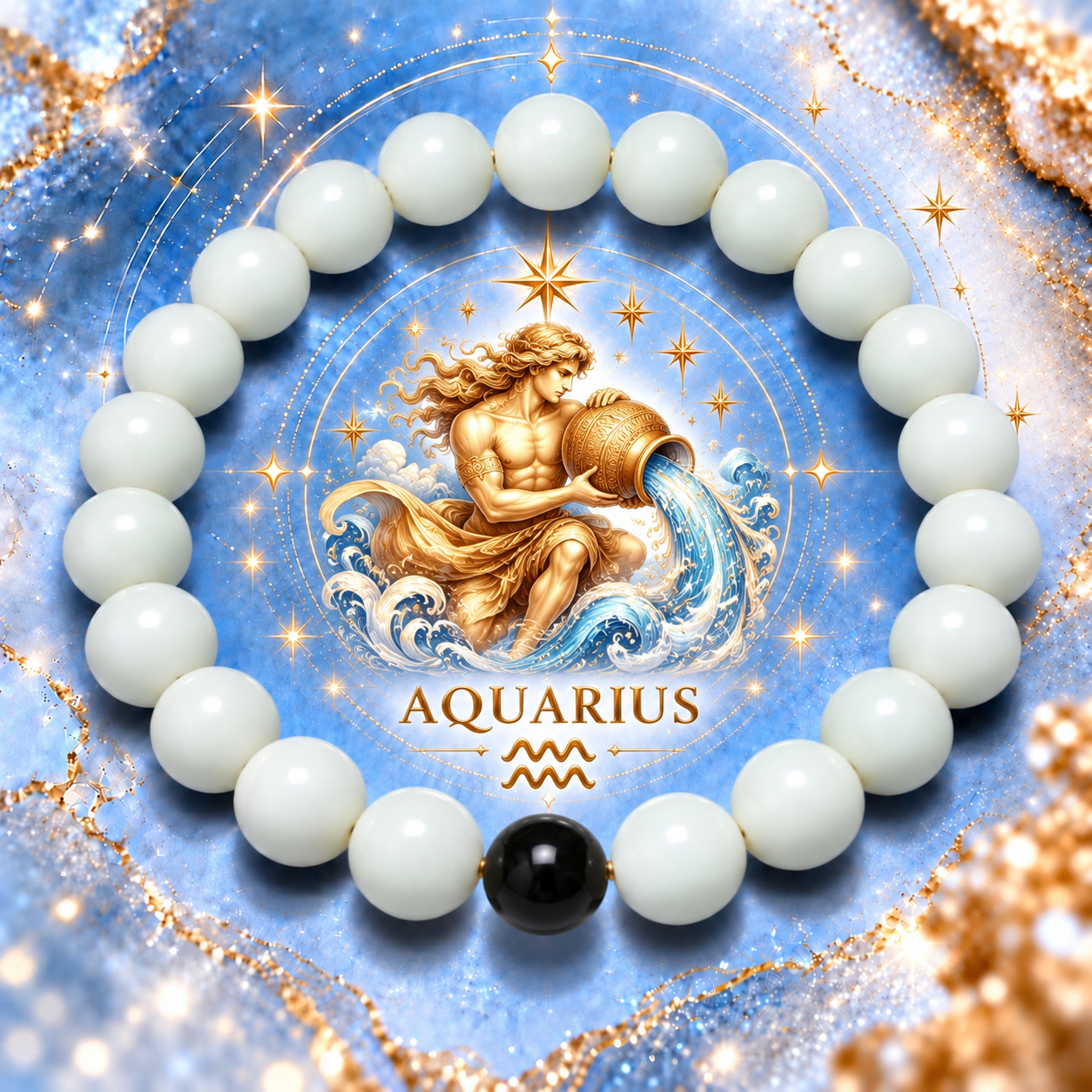 Zodiac Aquarius Bracelets